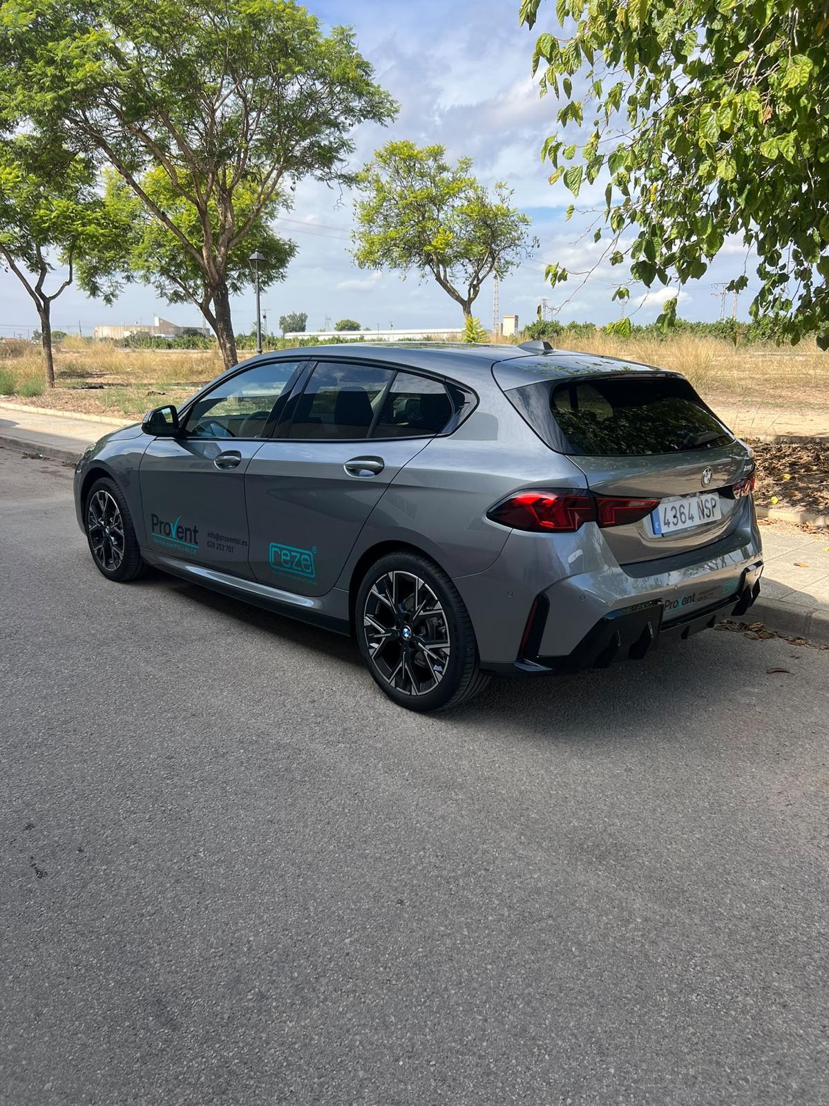 Vehículo BMW rotulado por El Lado Creativo en Pilar de la Horadada